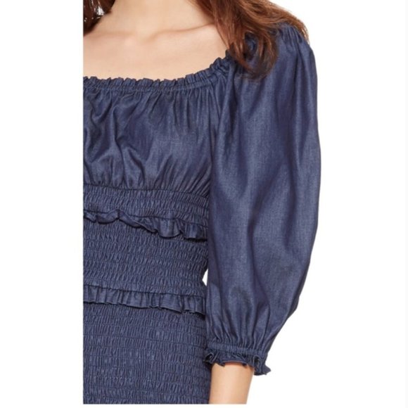 Parker Antoinette Denim Dress NWT Size S - Picture 6 of 7